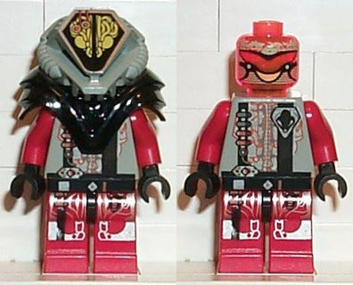 LEGO Minifigure-UFO Alien Red-Space / UFO-SP046-Creative Brick Builders